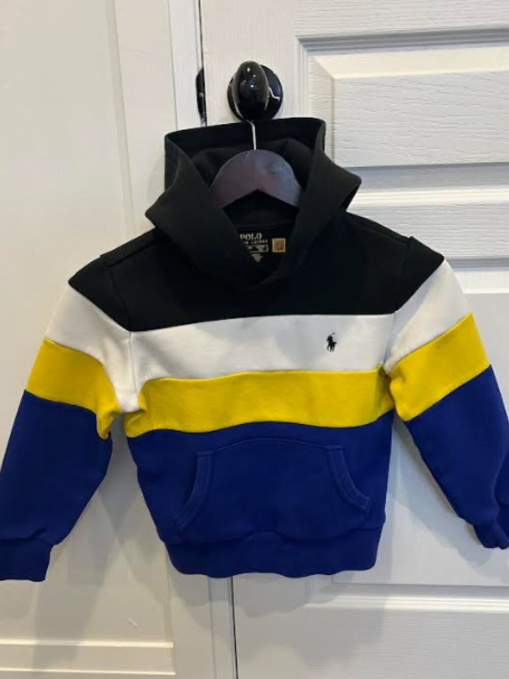 Polo Ralph Lauren Boys Colorblock Hoodie Size 8